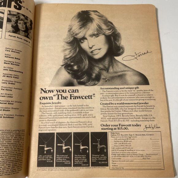 1978 Screen Stars Magazine Shaun Cassidy Vintage Youth Humor Cher Cheryl Ladd - Picture 5 of 13